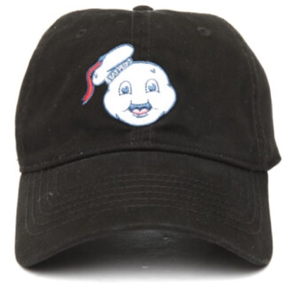 Ghostbusters STAY PUFT Embroidered Logo Adjustable Baseball Hat/Cap